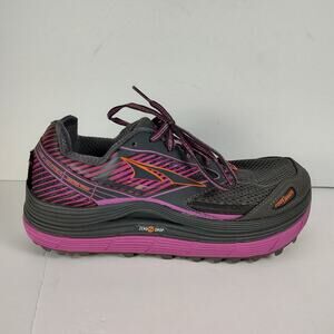 Altra Olympus 2.5 Womens Size 7.5 Trail Running Hiking Shoes Gray Purple